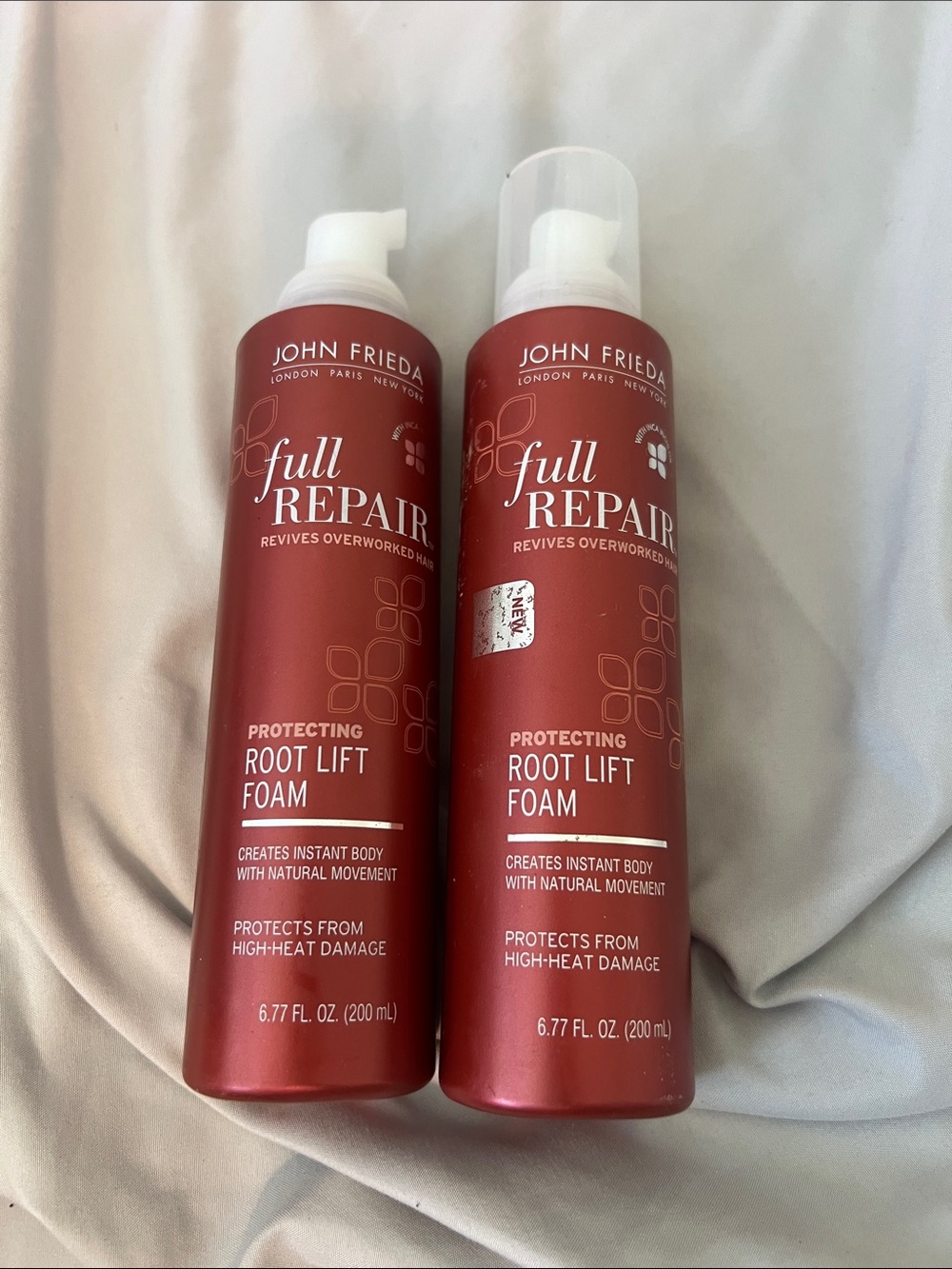 John Frieda Full Repair Protecting Root Lift Foam - Red